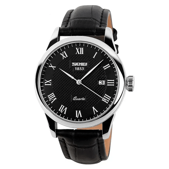 Skmei 9058 Leather Watch Best Price in Sri Lanka Anix